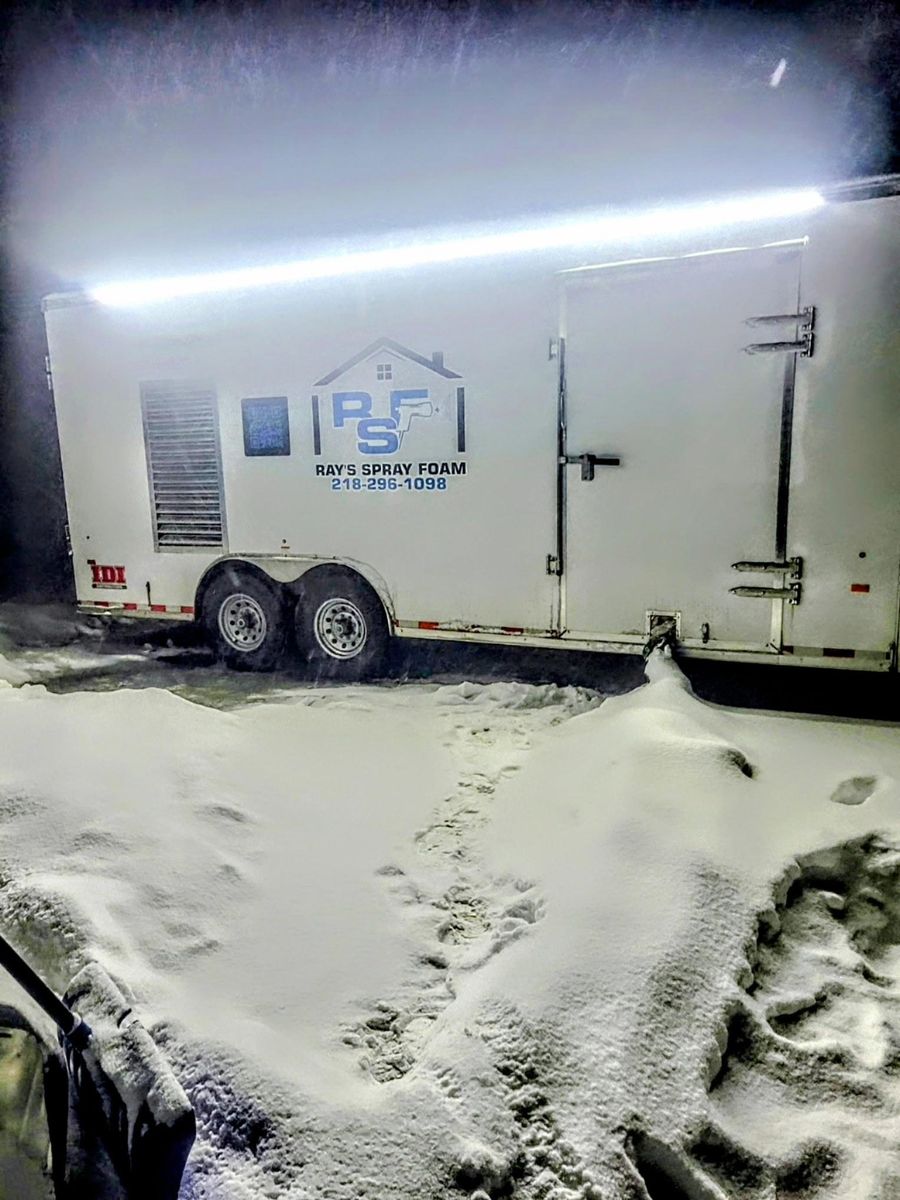 Spray Foam Insulation for Ray's Spray Foam LLC in Browerville, MN