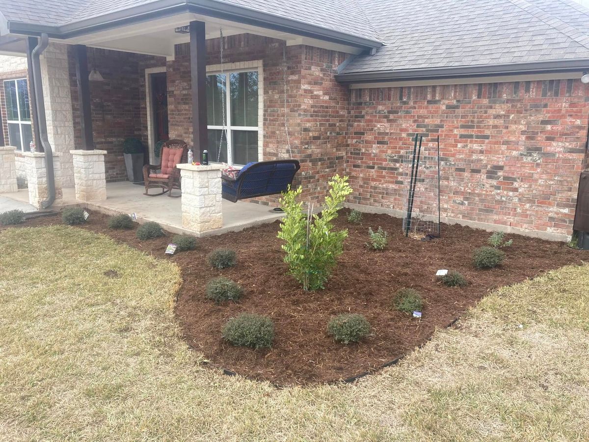 Landscaping for CrossCut in Kempner, TX