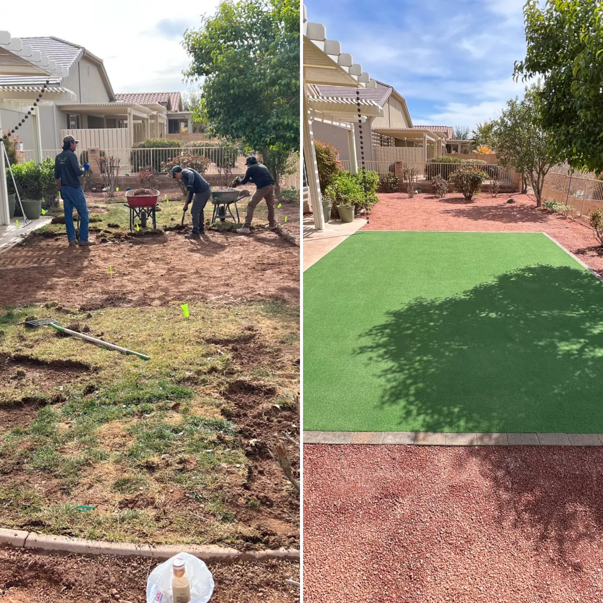 Sodding for Villegas Landscape & Maintenance in St. George, UT
