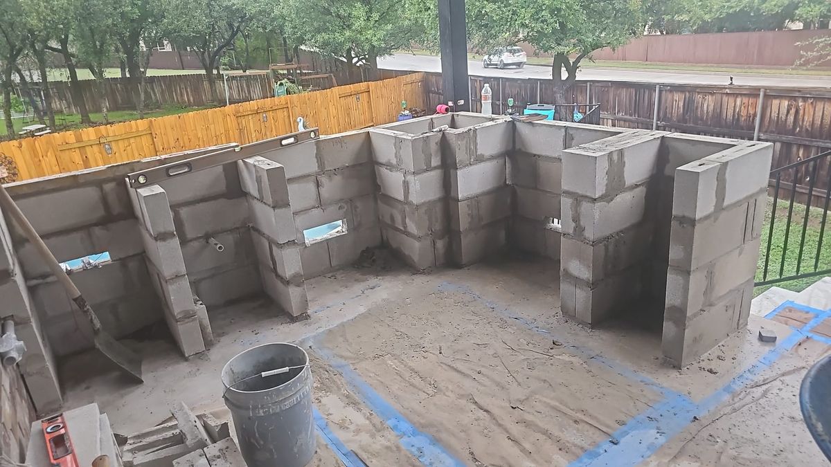 Masonry for Martin's Masonry & Landscaping in Leander, TX