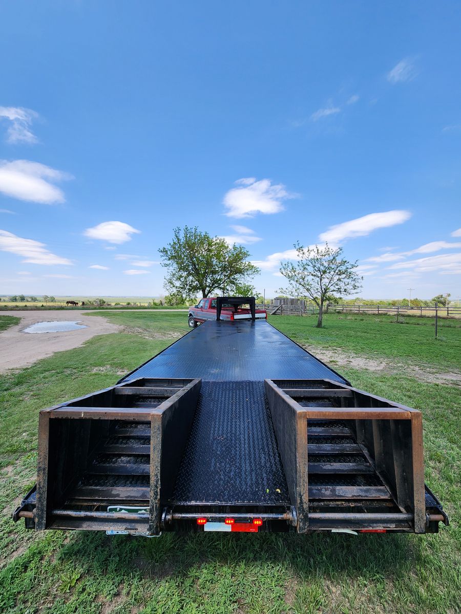 Hauling and Trucking for M&N Fencing in Northeast Colorado, CO