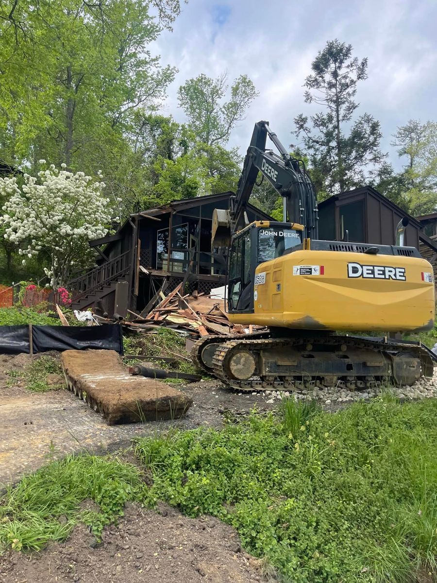 Land Clearing & Demolition for Herbert Excavating in Hughesville, MD