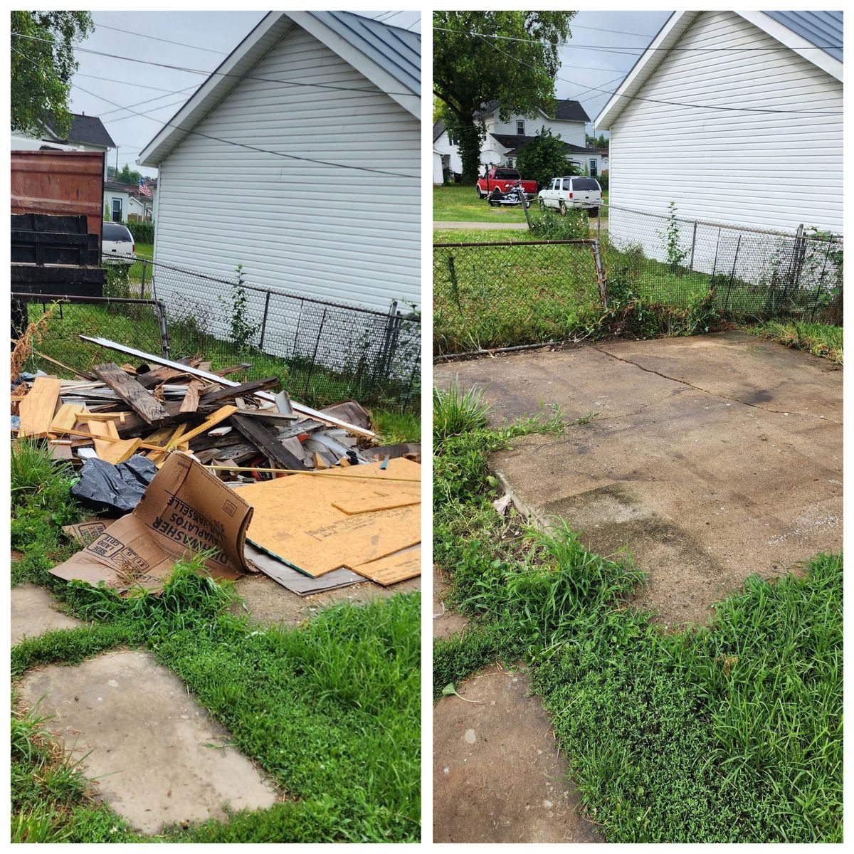 Demolition and trash removal for Valley Vision Construction LLC in Troy, OH