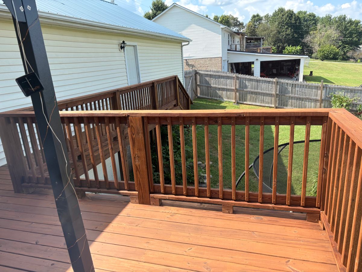 Stain Decks for NXT Generation Painting in Cookeville, TN