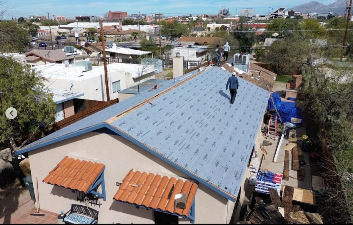 Roofing Installation for Villanuva Roofing in Tuscon, AZ