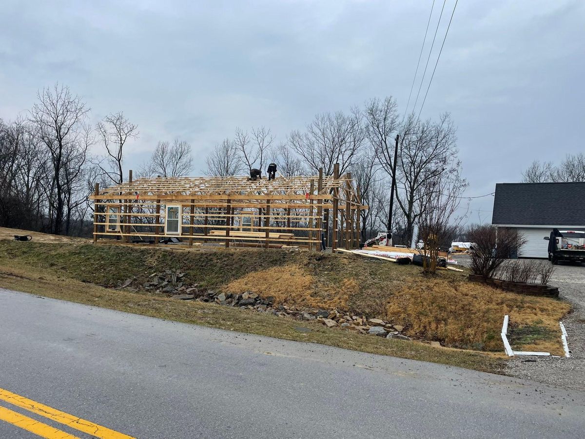 Pole Barns for Patterson Excavation in Dry Ridge, KY