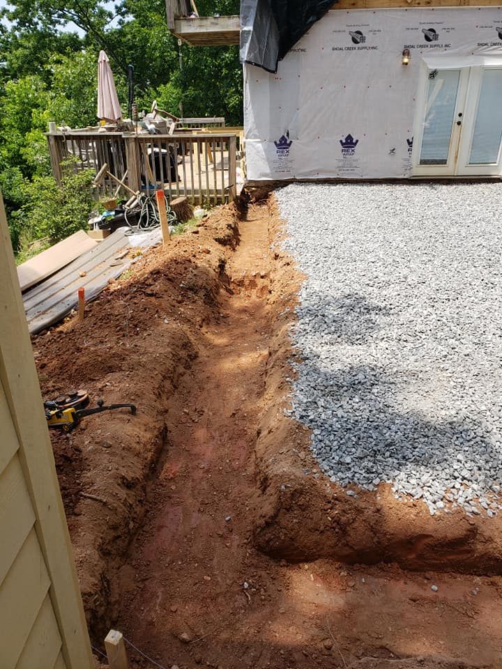 Foundation Digging for Bobcat Bob in Clermont, GA