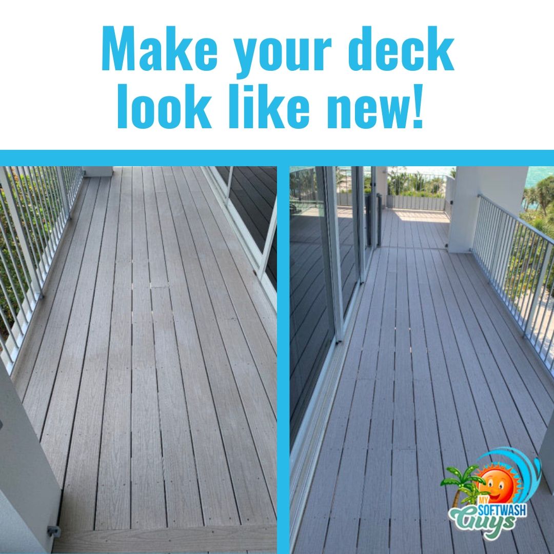 Deck Cleaning for My Softwash Guys in North Port, FL