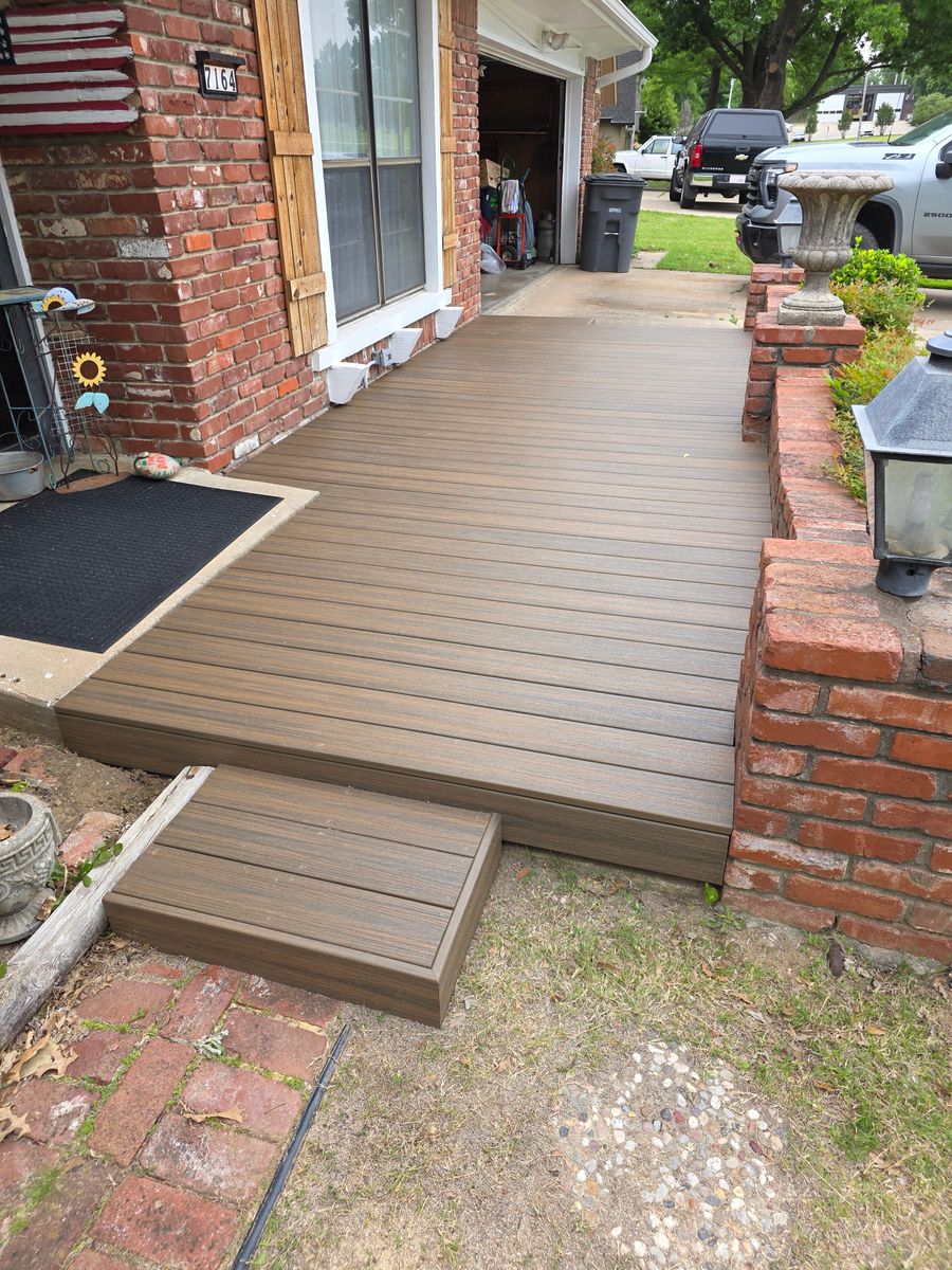 Deck & Patio Installation for Kalos Decks and Fences  in Bixby, OK