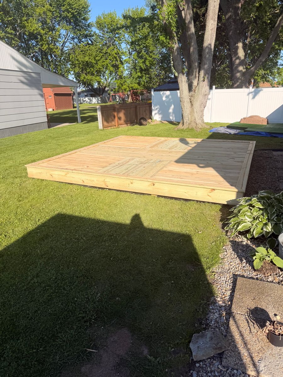 Deck & Patio Installation for Erie Builders & Construction in Sandusky, OH