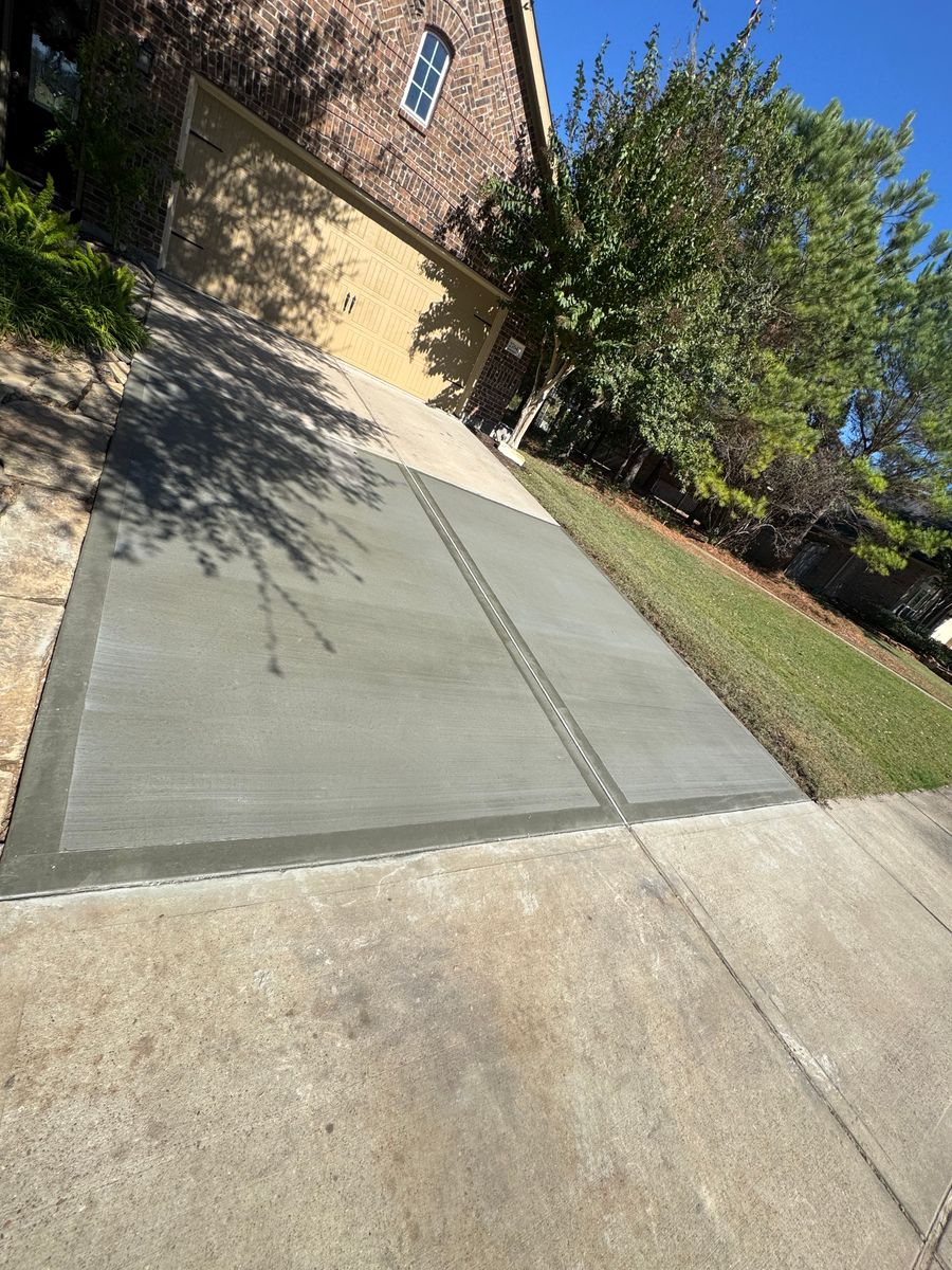 Driveway Construction for NG Concrete Services in Houston, TX
