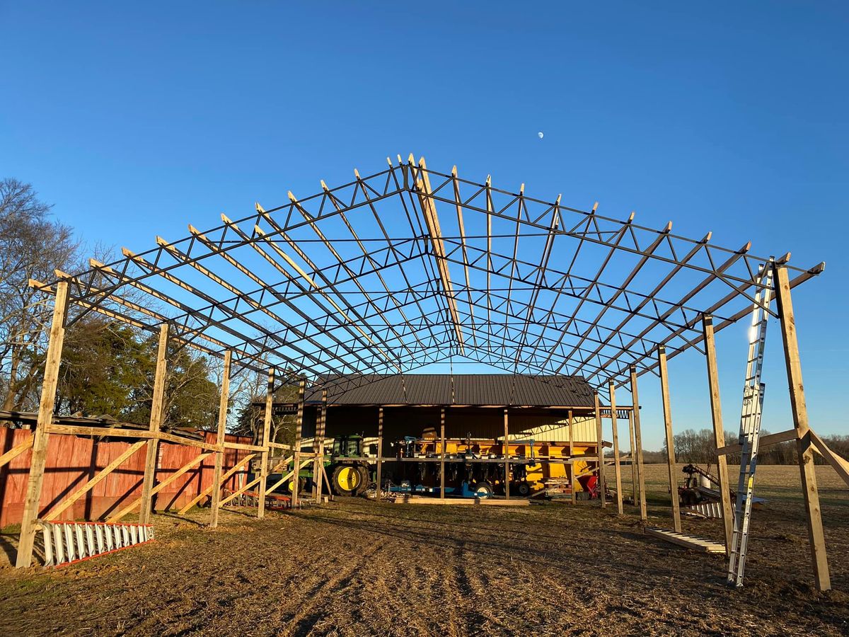 Framing for Collins Contracting in Moulton, AL