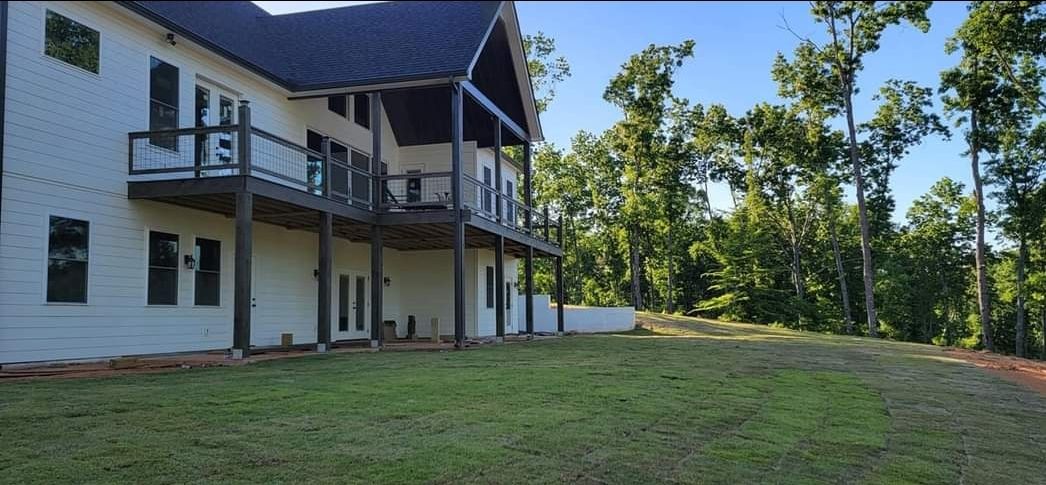 Sod & Irrigation Installation for D&D Unlimited Landscaping in Hartwell, GA