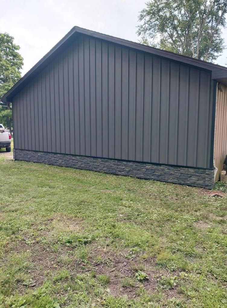 Post-frame Construction for Yoder Brother's Construction in Odon, IN
