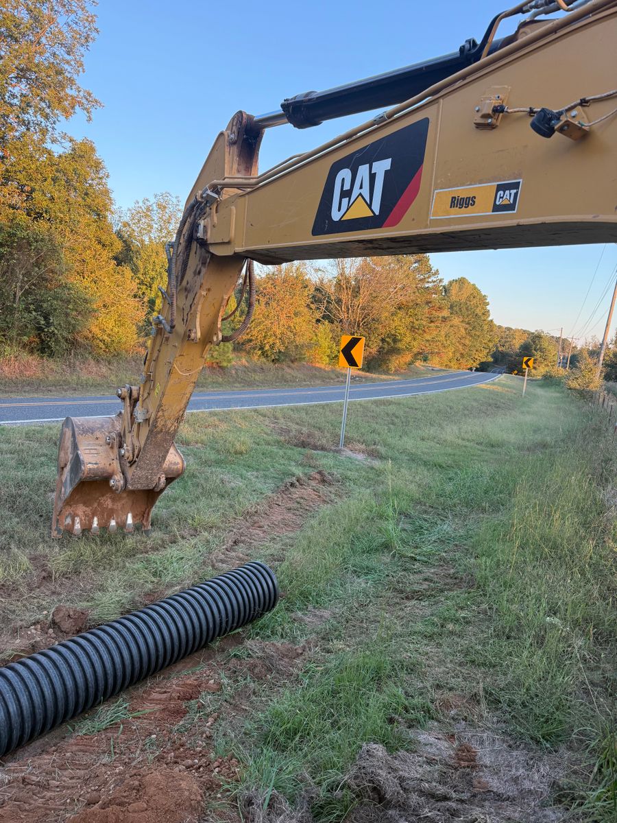 Site Preparation for Double J Excavation in Nashville, AR