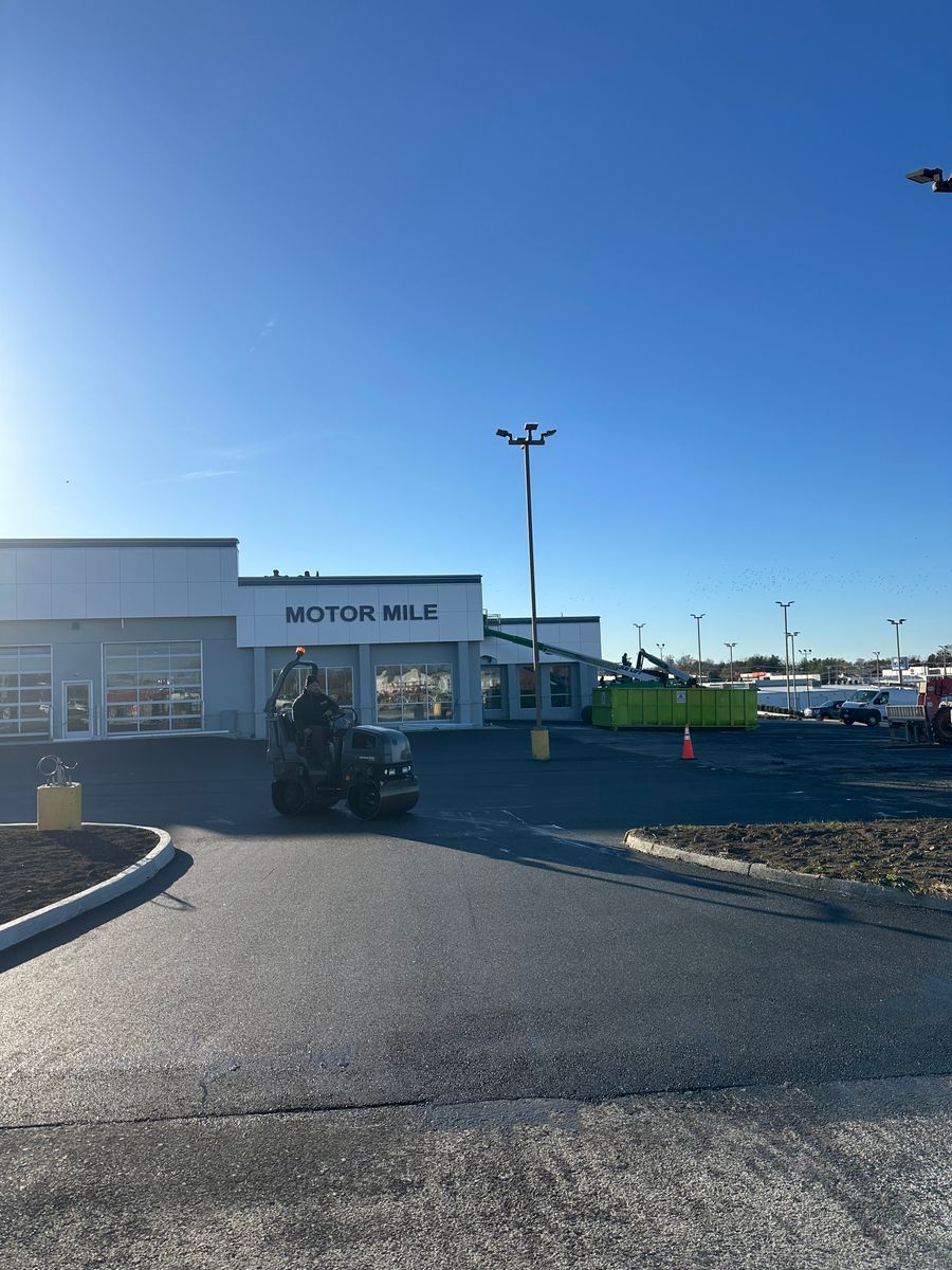 Grading for James R Carter Paving in Roanoke, VA
