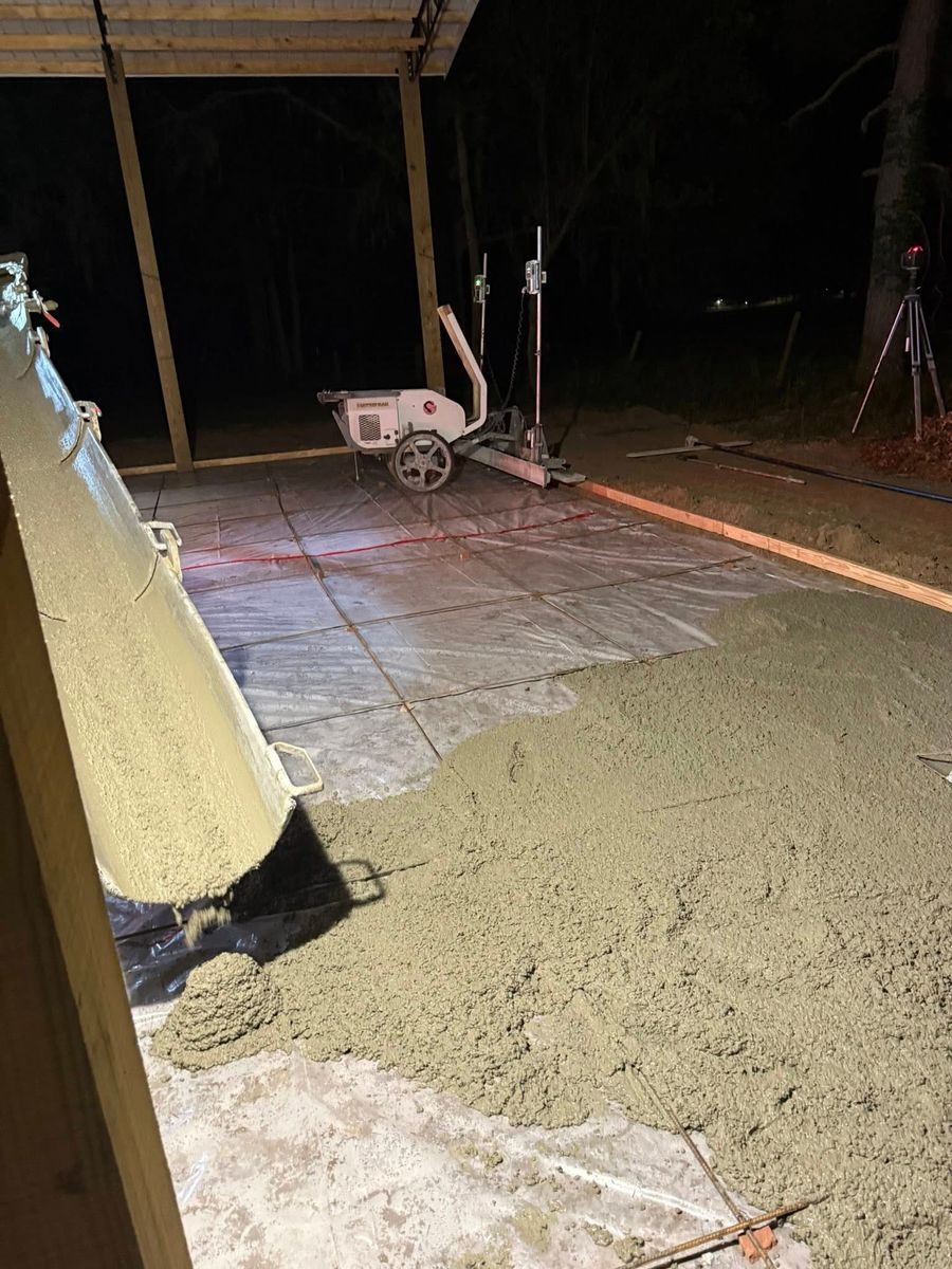 Concrete Repair for Cameron Enterprises in Live Oak, FL