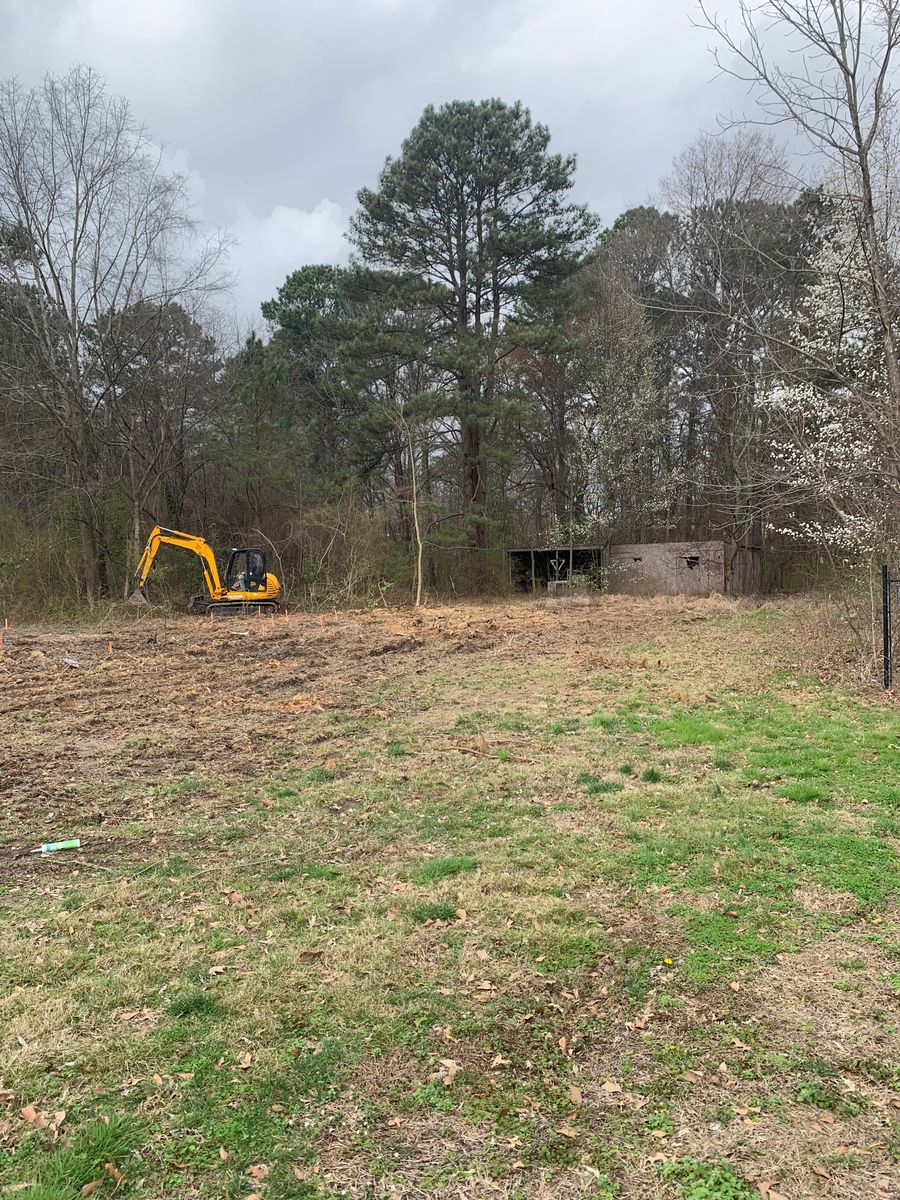 Land Clearing & Demolition for J.P Landscaping and Excavation in Chattanooga, TN