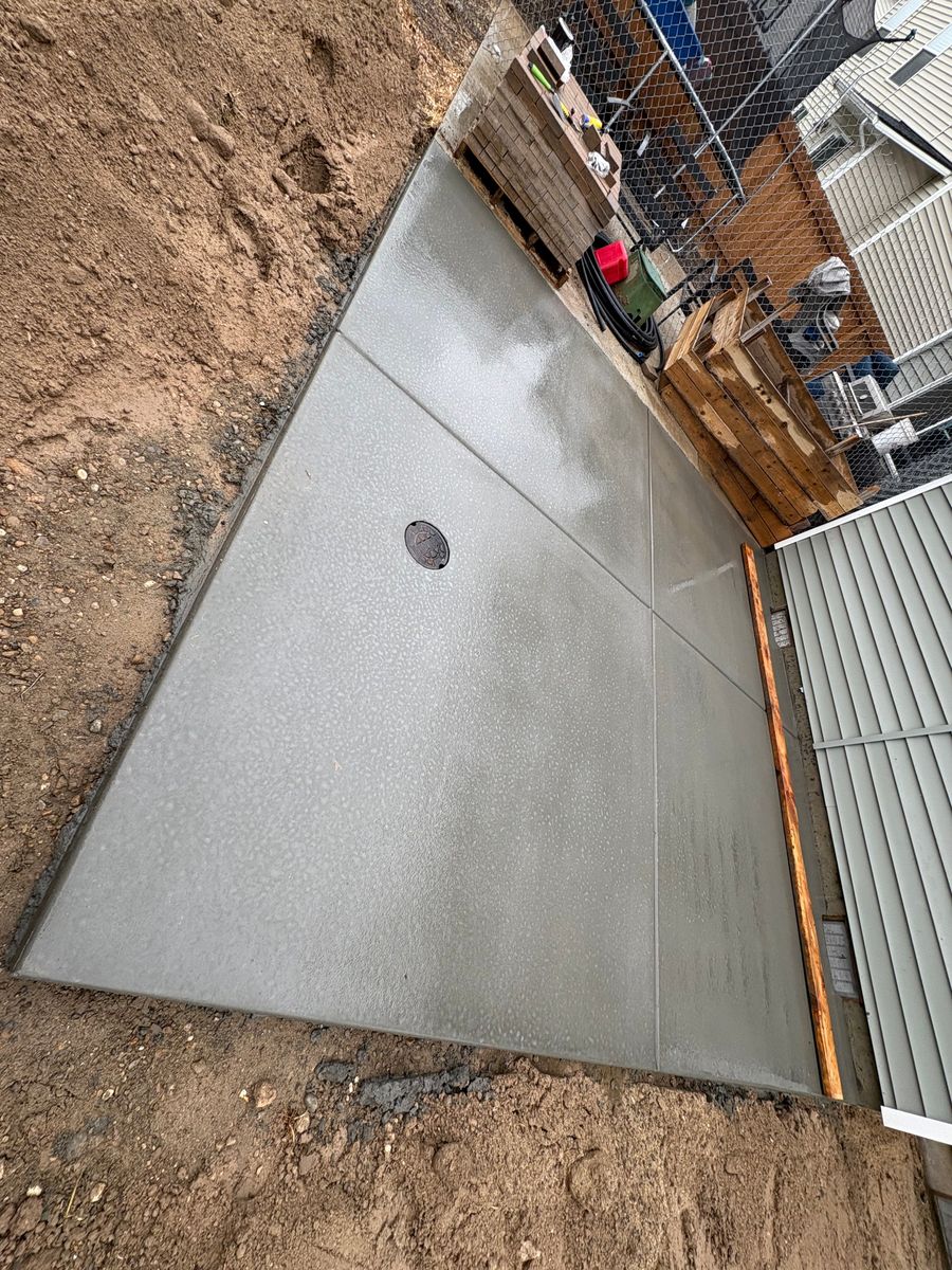 Concrete Slab Construction for AMF Concrete Construction in Boise, ID