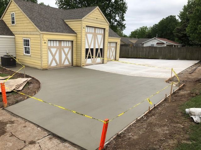 Patio Construction for Sol Co in Tulsa, OK