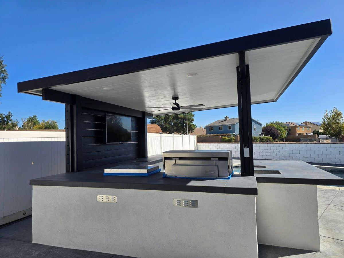 Insulated Patio Cover Installation for The Patio Cover Company  in Banning, CA