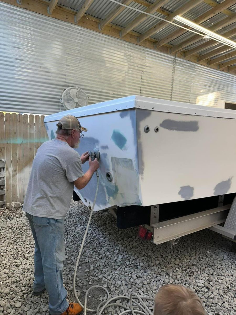 Gelcoat Repair & Restoration for Going Coastal Marine Electronics in Eustis, FL