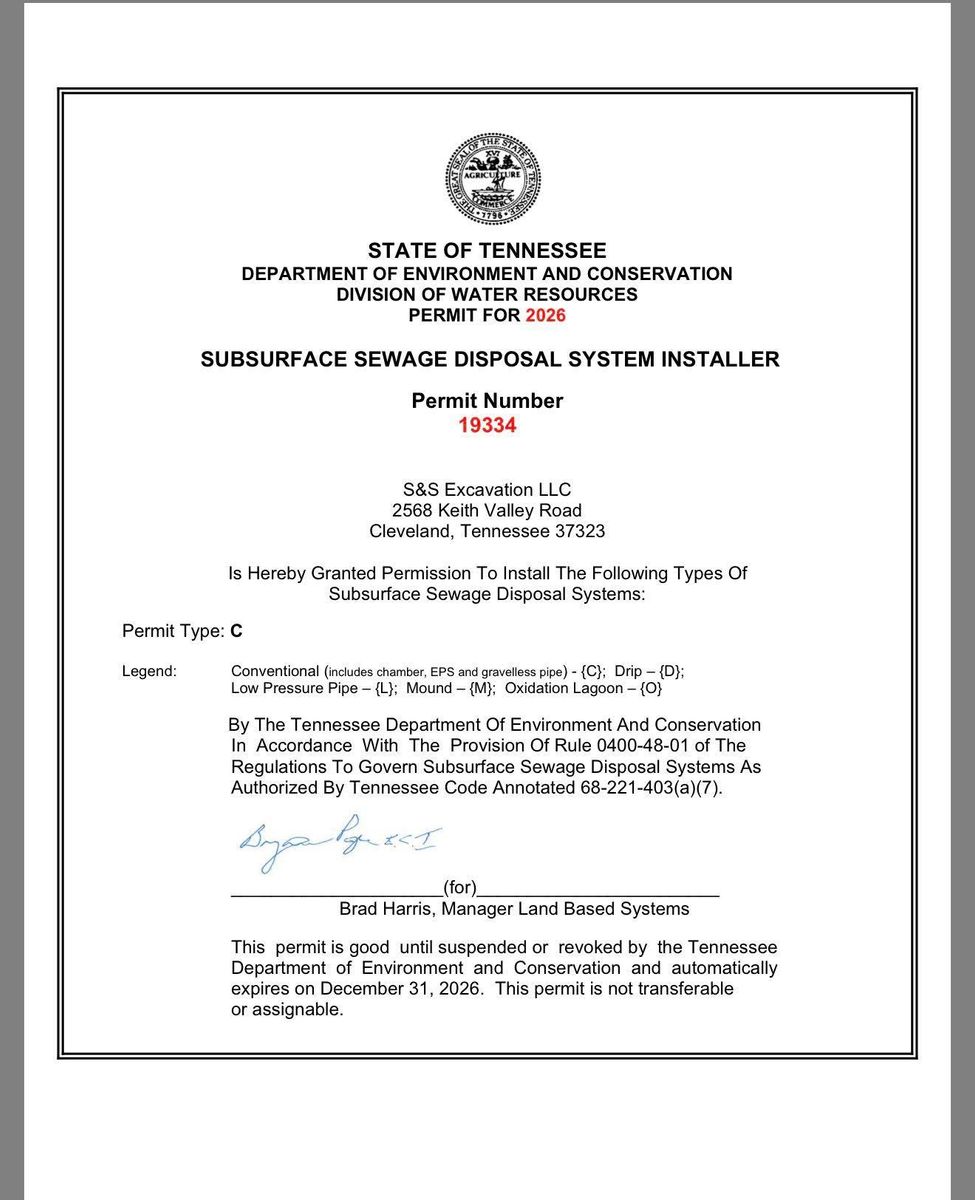 Site Preparation for S&S Excavation LLC in Cleveland, TN