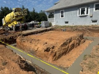 Concrete Foundations for Rowan Enterprise in Pottstown, PA