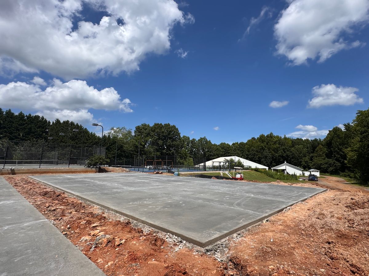 Monolithic Slabs for Wenkel Concrete, LLC in Sherrills Ford, NC