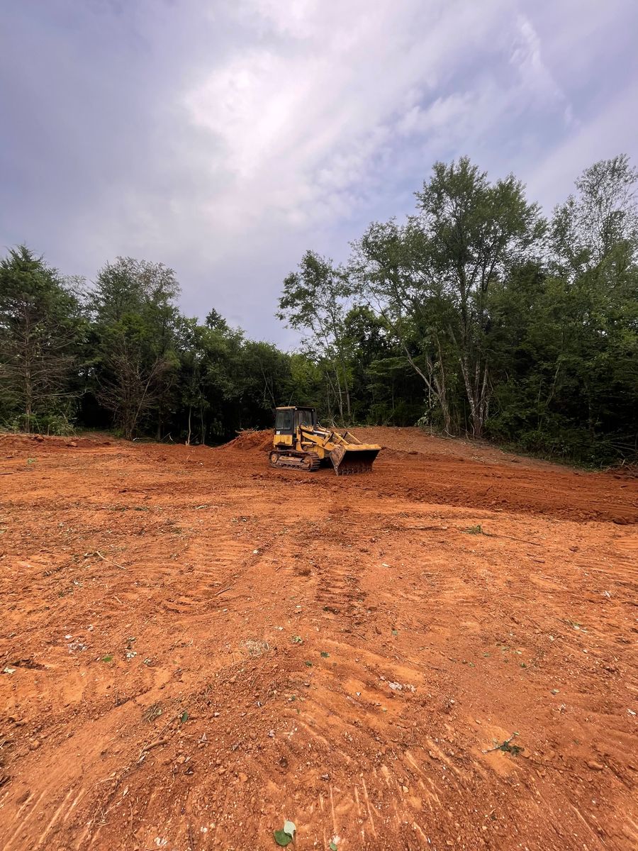 Land Clearing for Strange Excavating & Utilities in Lenoir City, TN