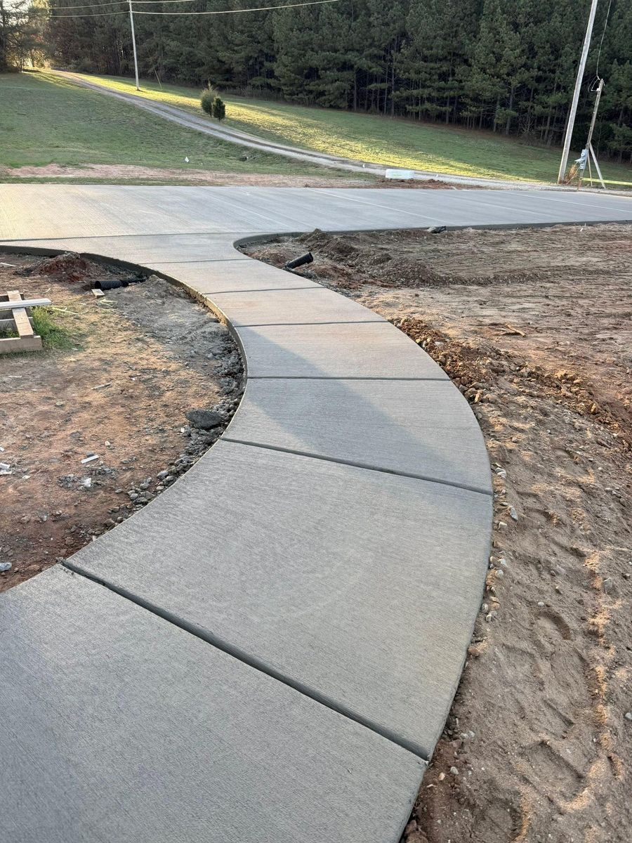 Concrete Slab Construction for DMGZ Concrete in Winston-Salem, NC
