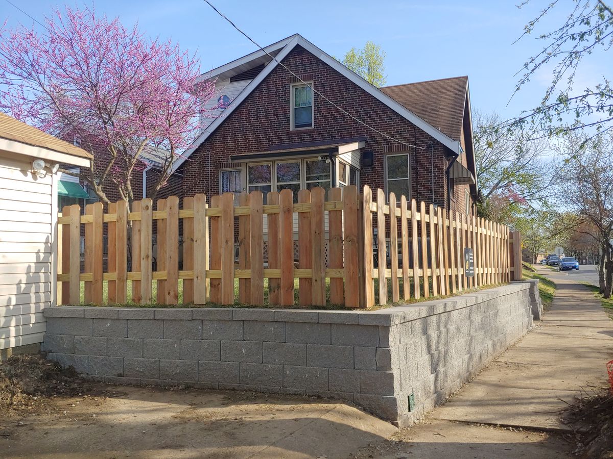 Fence Installation for VQ Land & Stone in St. Louis, MO