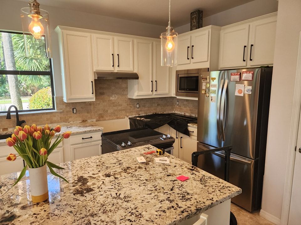 Kitchen and Cabinet Refinishing for Flawless Finish Inc. in Fort Myers, FL
