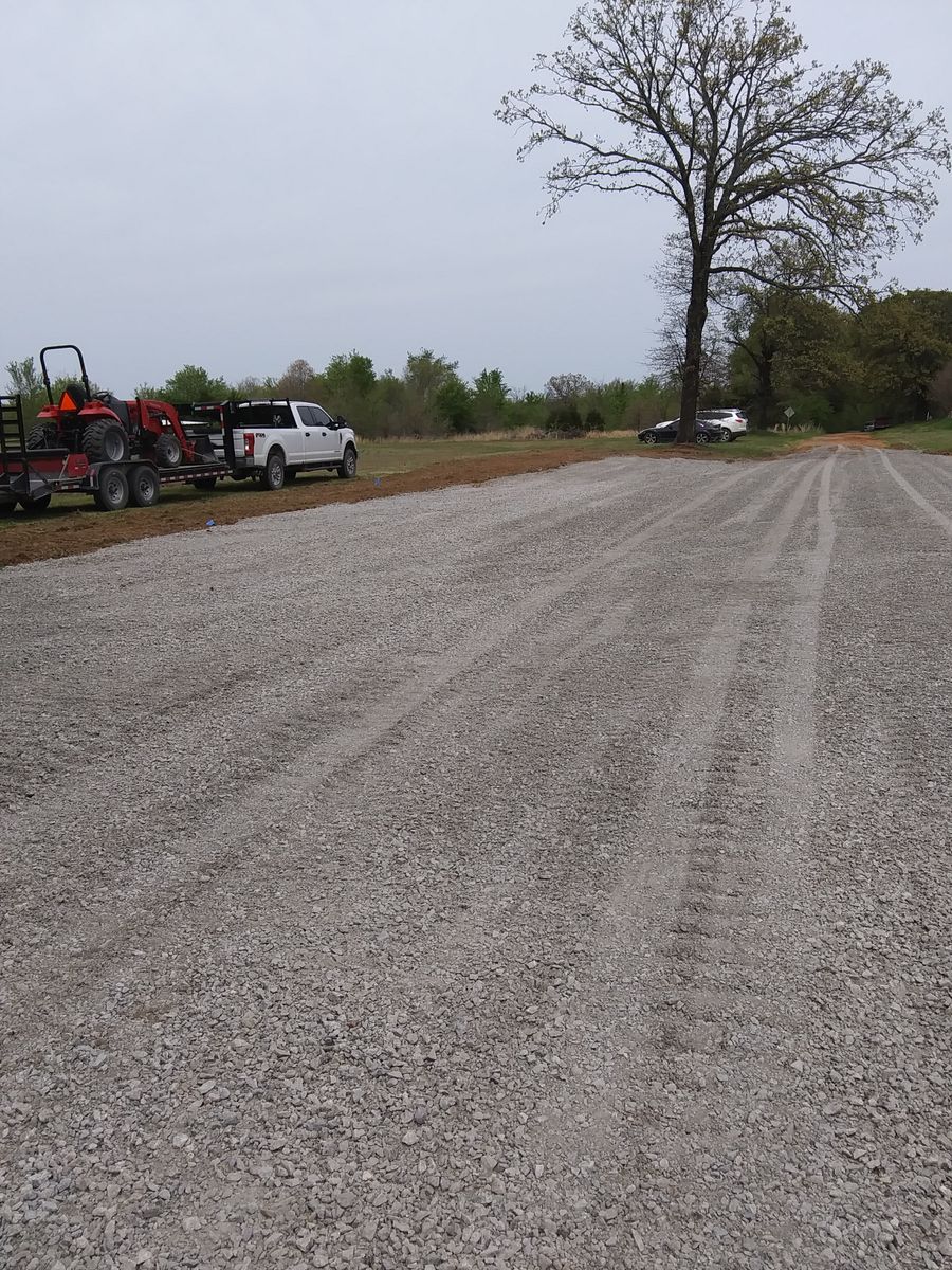 Roads & Driveways for McCormick Dozer Service in Bristow, OK