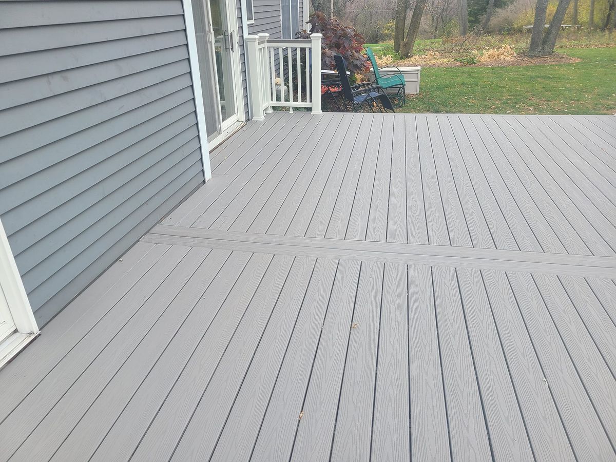 Deck & Patio Installation for Allison Construction in St. Claire County, AL