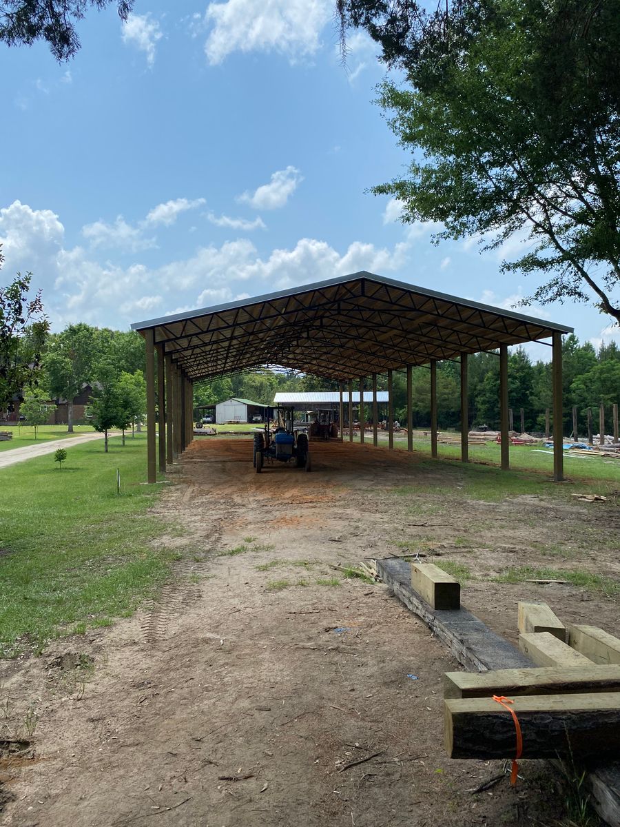 Pole Barn Construction for Rolin Brothers Services in Frisco City,, AL