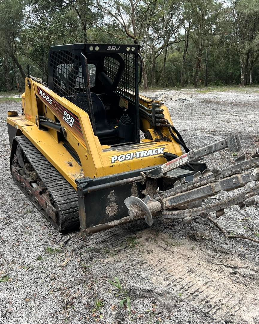 Skid Steer Work for CJ Dirtwork in Crescent City, FL