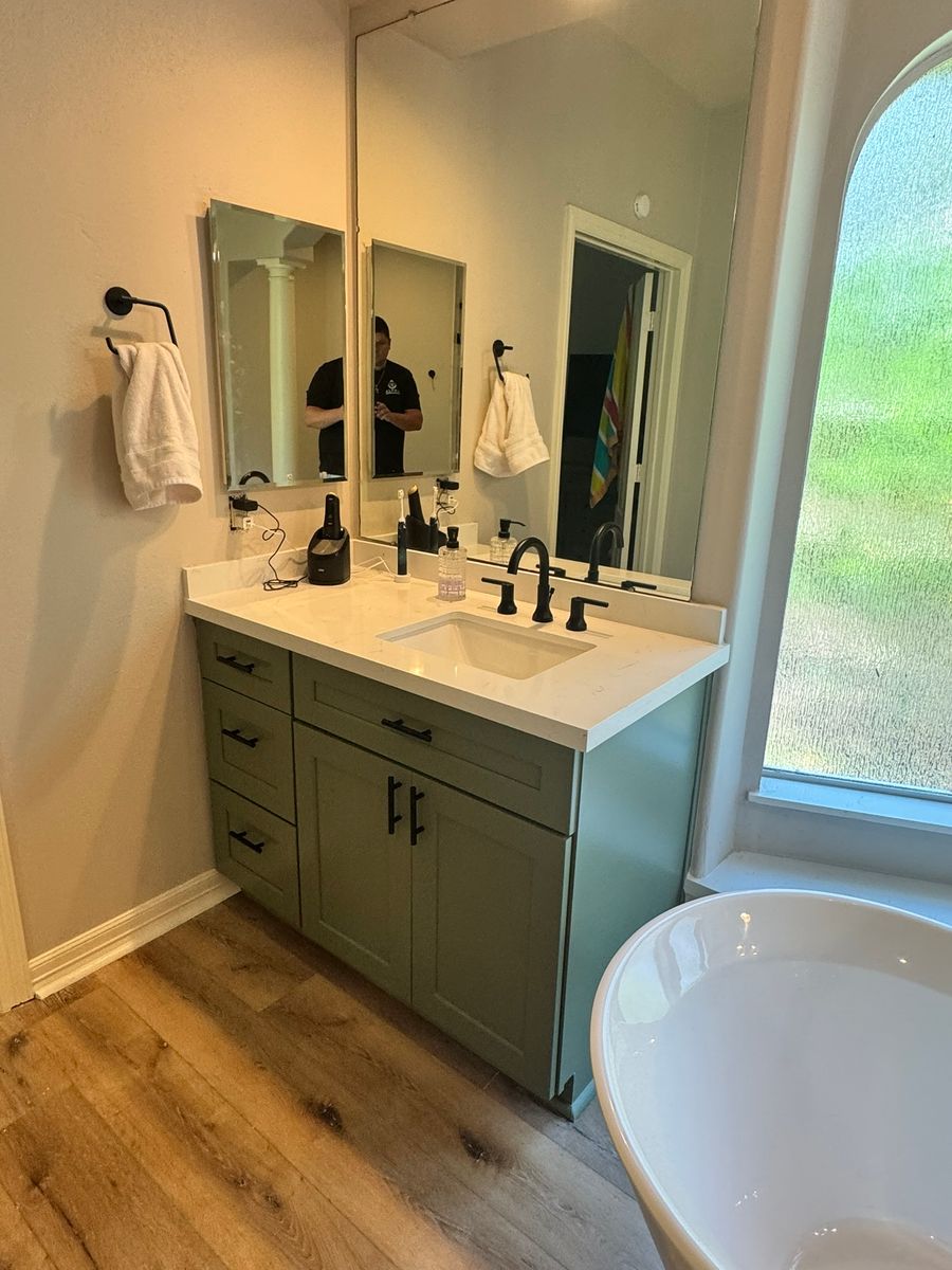 Bathroom Remodeling for Alpha Contracting Services in Katy, TX