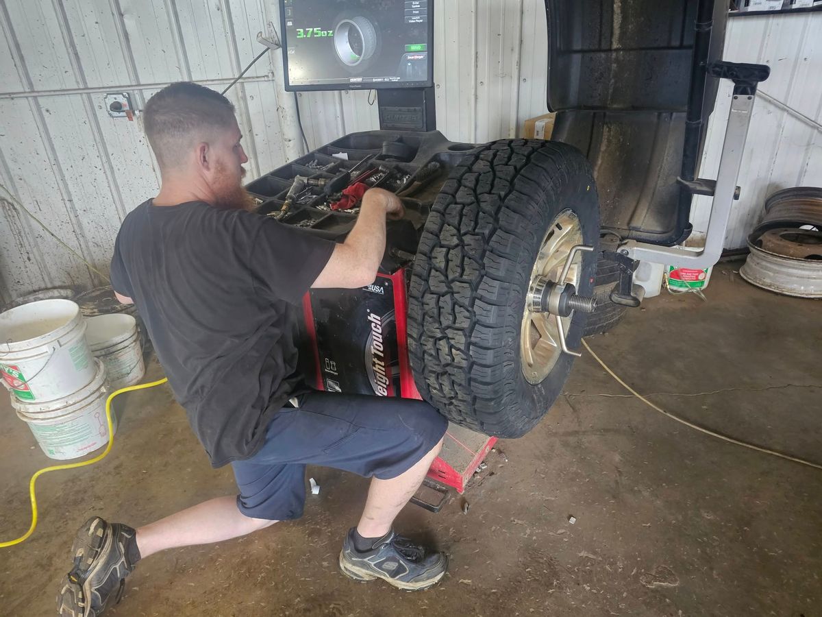 Tire Balancing for Main Street Tire Henryetta in Henryetta, OK