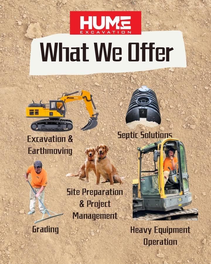 Residential & Commercial Excavation for Hume Excavation in North Hampton, NH
