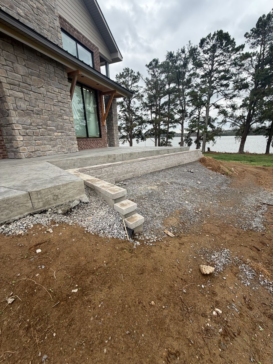 Hardscaping for Rose Land Services in Pegram, TN