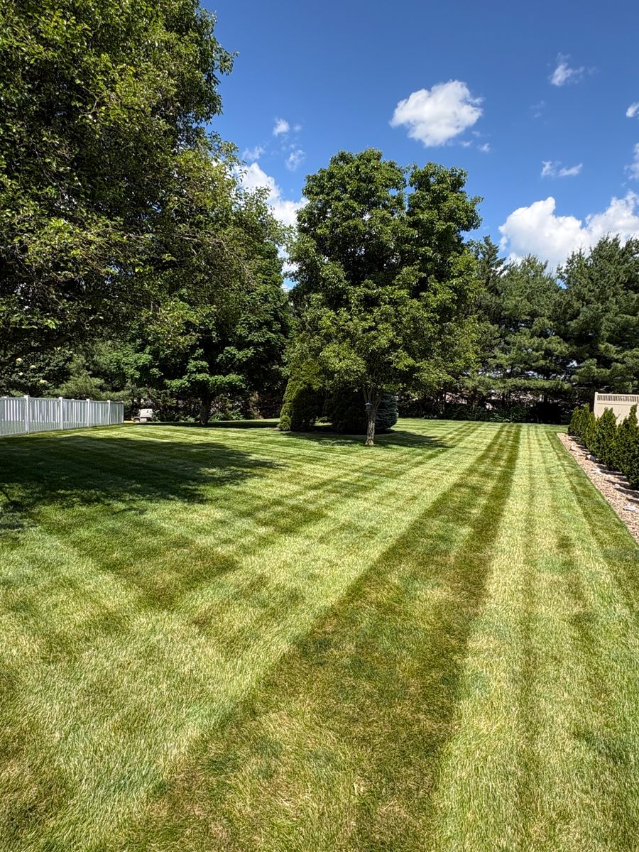 Mowing for Byers Premier Landscapes in Chambersburg, PA