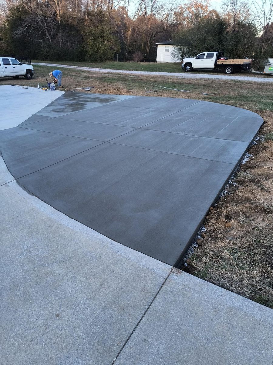 Patio Design & Installation for Layne It Down Concrete Artisan in Clarksville, TN