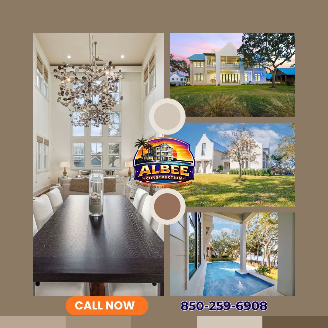 New Construction for Albee Construction in Okaloosa County, FL