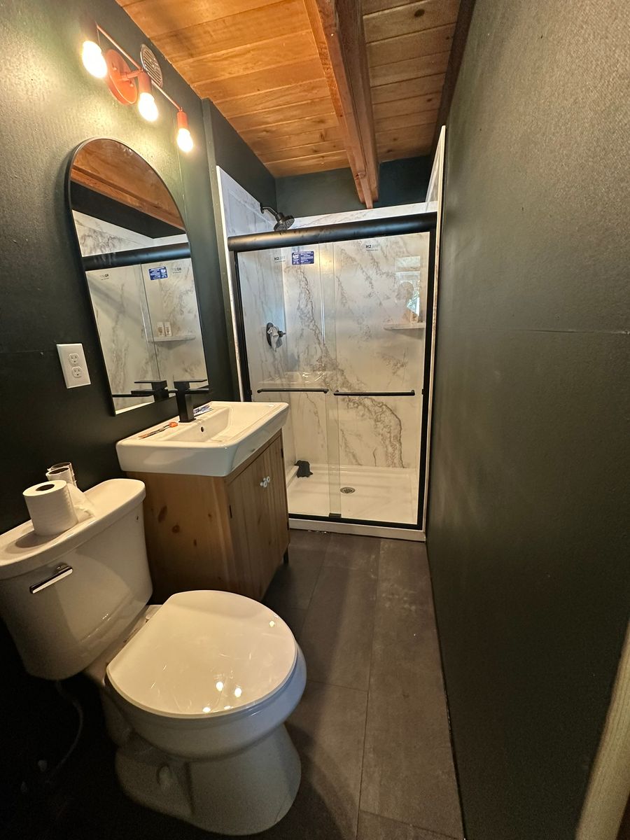 Bathroom Renovation for Racketty Boom Construction  in Centralia, WA