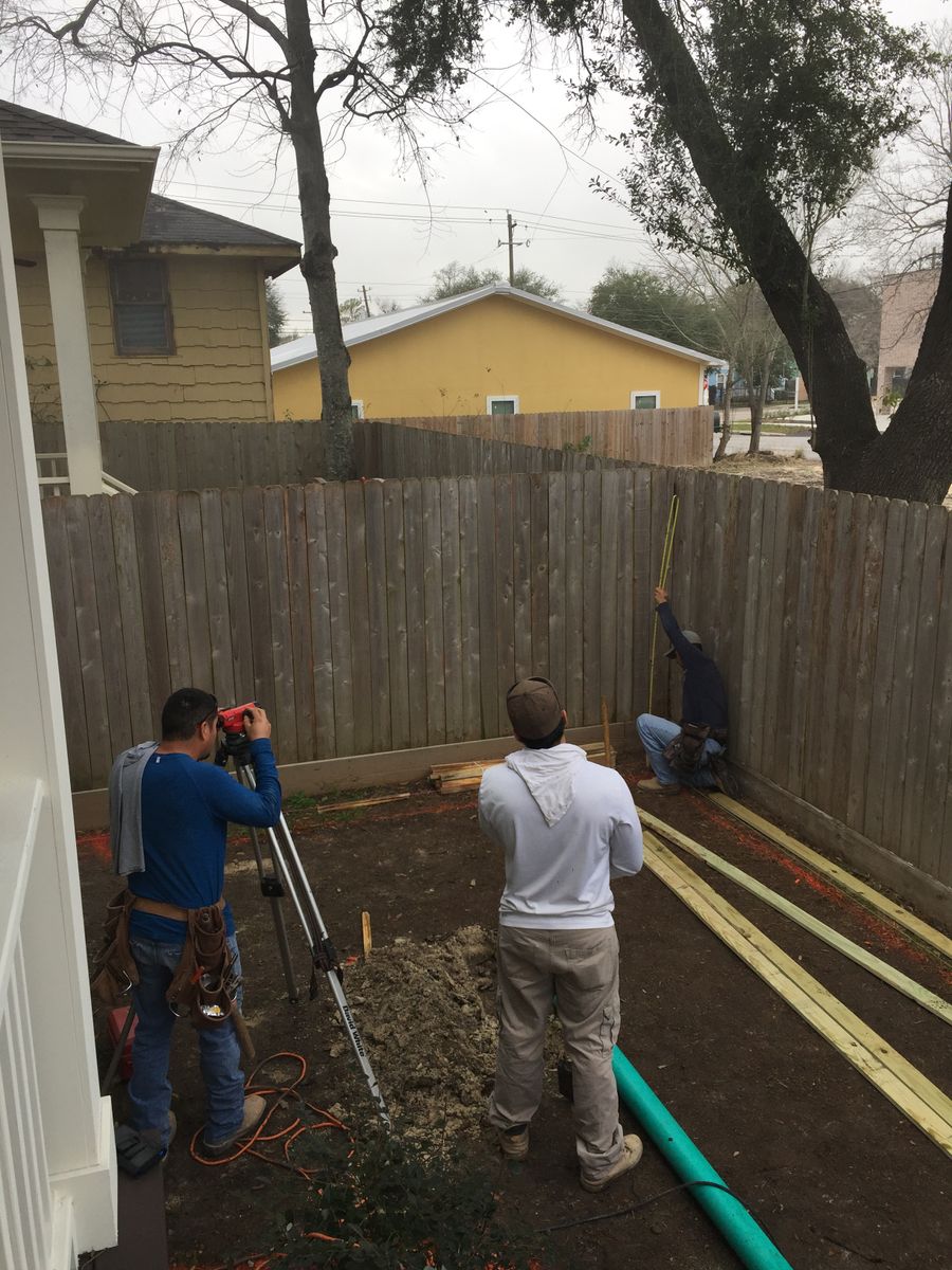 Custom Carved Concrete for Texas Curb N Borders in Houston, TX