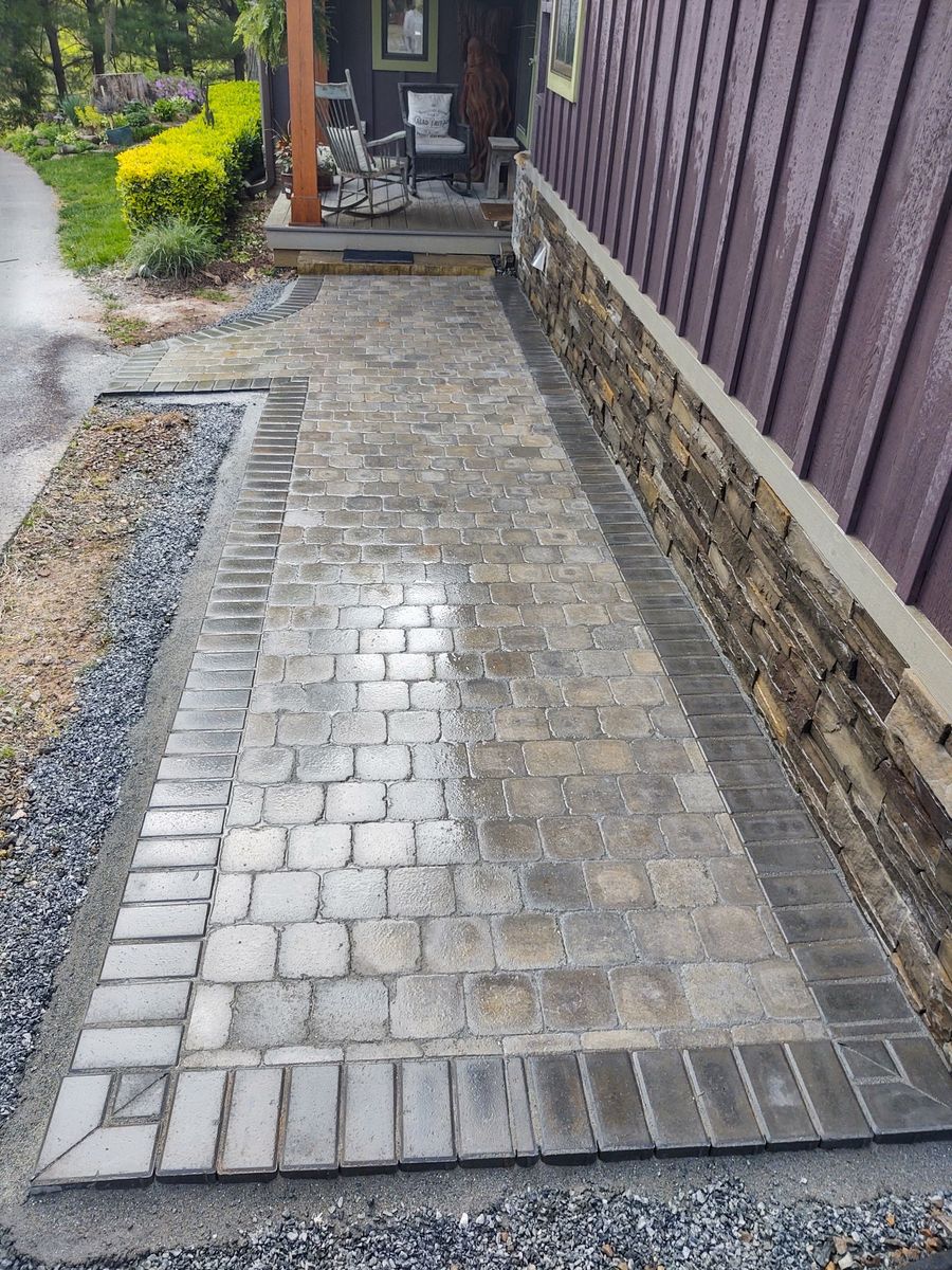 Landscape Design for Pisgah Property Services LLC in Asheville, NC