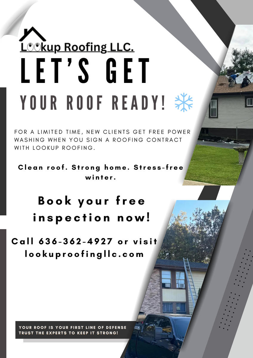 Roofing Replacement for Lookup Roofing LLC in Saint Charles, MO
