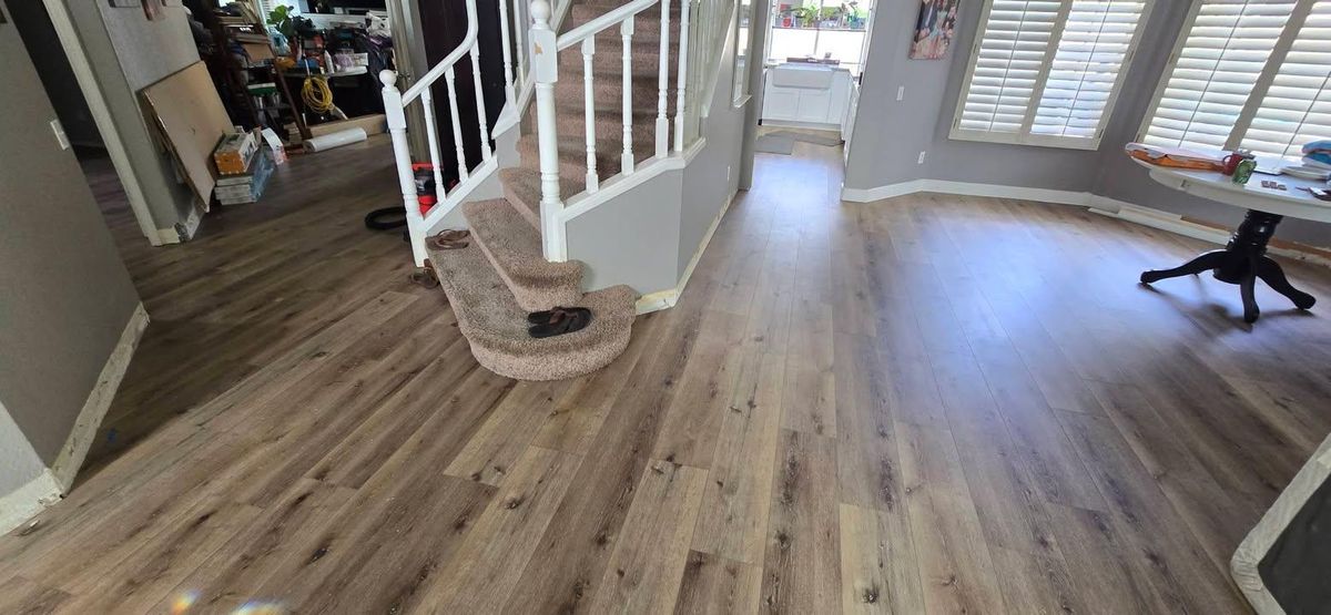 Flooring for Jim The Tool Man in Valley of the Sun, AZ