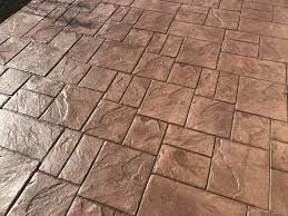 Stamped Concrete Installation for Chavez Concrete INC in Denver, CO